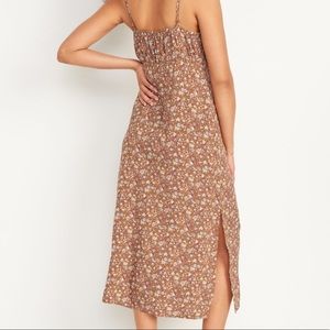 Floral maxi cami shift dress